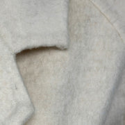 Womens Camel Silk Wool Raglan Coat