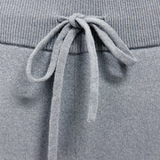 Mens Cashmere Colorblock Joggers