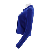 Round Neck Single Breasted Lightweight Cardigan