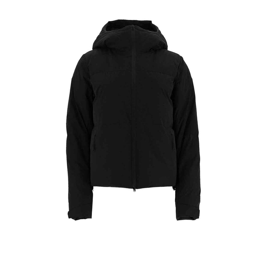 Hooded Design Slim Down Jacket