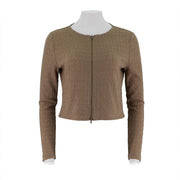 Open Chest Knitted Sweater