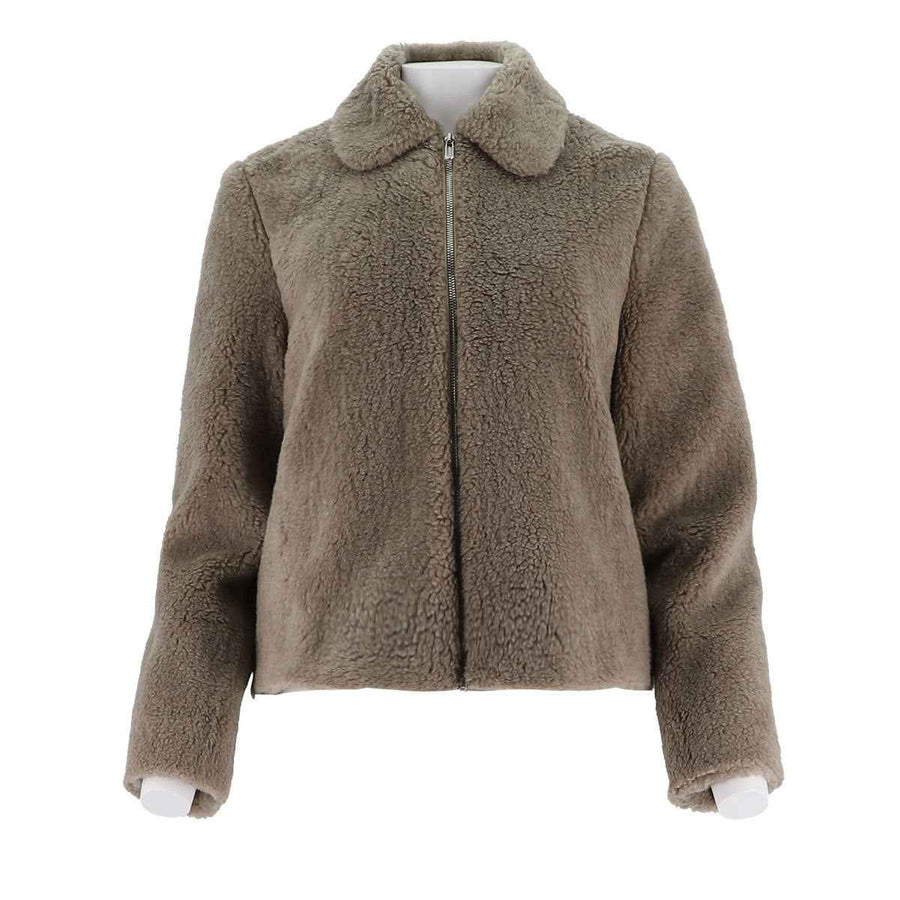 Collar Zipper Deep Winter Jacket