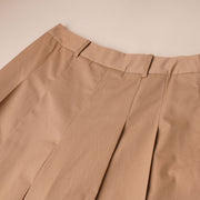 Loose Fit A-Line Skirt Pants