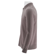 Mens Cashmere Collared Button-Up Cardigan