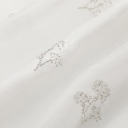 Flower Embroidered A-Line Half Skirt