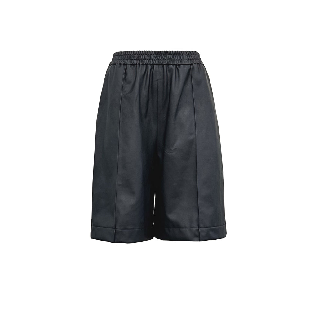 Pu Leather Shorts