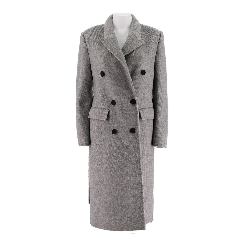 Womens Alpaca Wool Long Coat