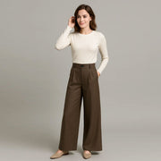 Loose Fit Women'S Wide Leg Pants
