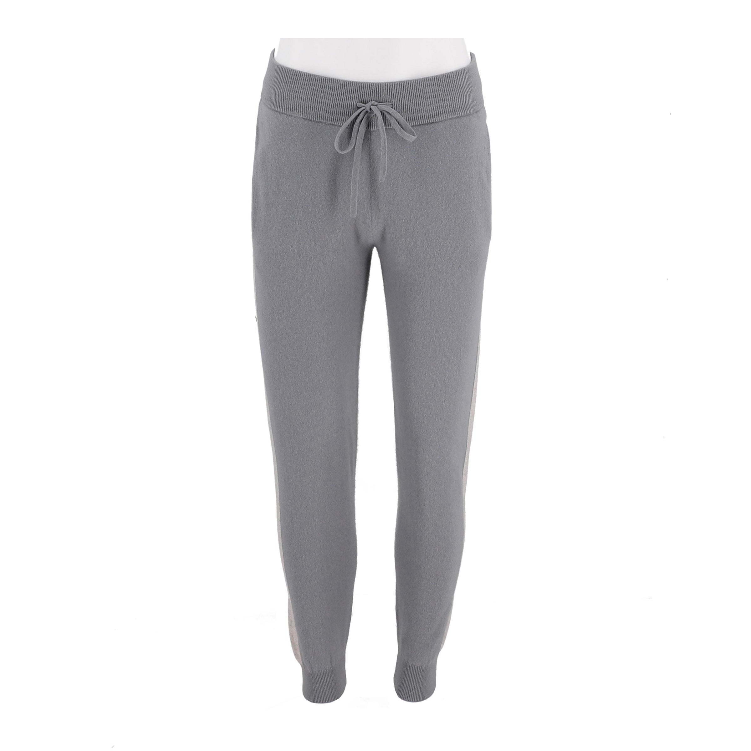 Mens Cashmere Colorblock Joggers