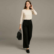 Loose Straight Leg Wide Pants