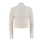 Open Chest Knitted Sweater